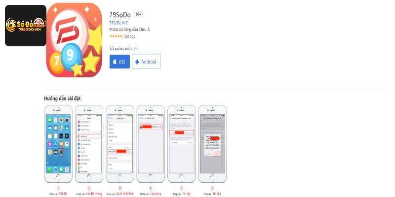 Hướng dẫn tải 79sodo dành cho Android 