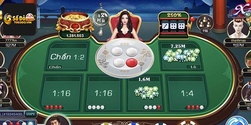 Tính năng hiện đại trong xóc đĩa 79sodo